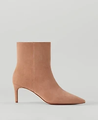 Ann Taylor Stiletto Suede Bootie Dominican Sand Women's