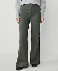 Ann Taylor Weekend Collection Wide Leg Pant Women's