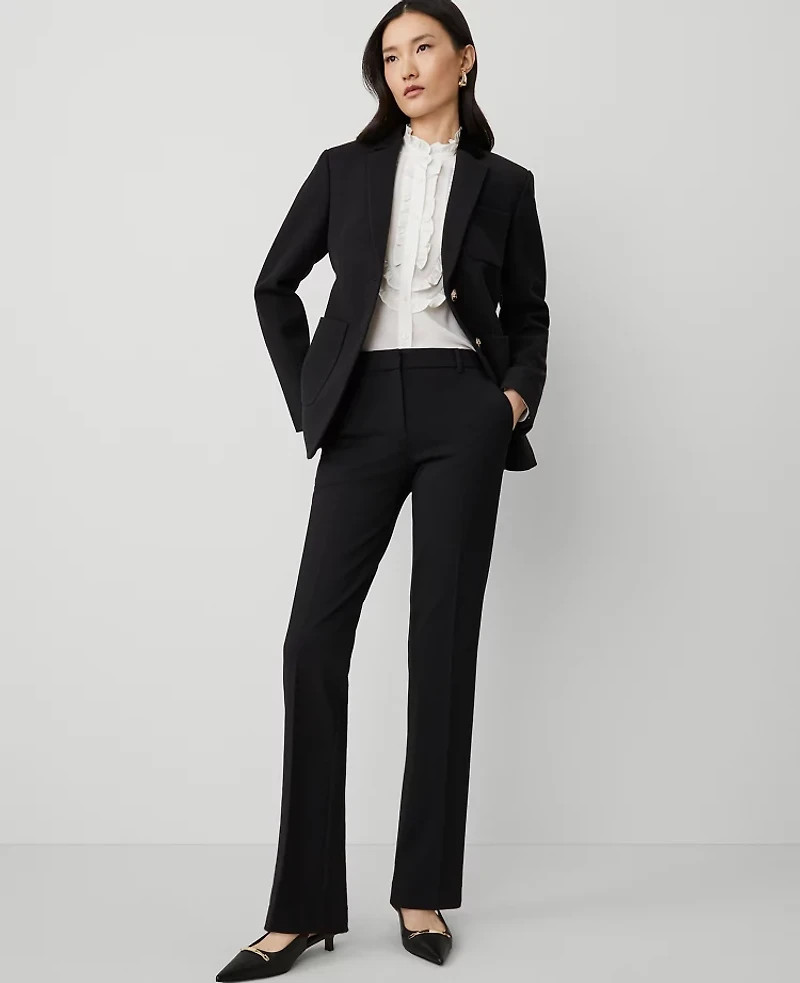 Ann Taylor The Sophia Ponte Pant Black Women's