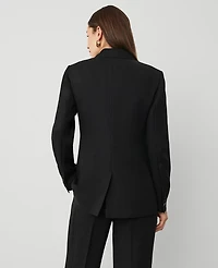 Ann Taylor The Crosby Blazer Black Women's