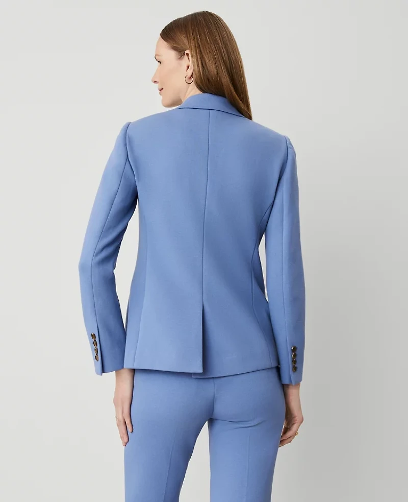 Ann Taylor The Hutton Blazer Colony Blue Women's