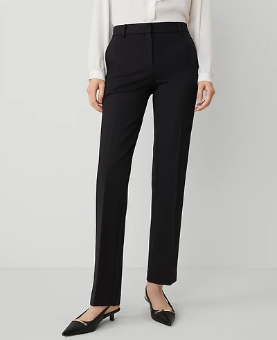 Ann Taylor The Sophia Pant - Curvy Fit Black Women's