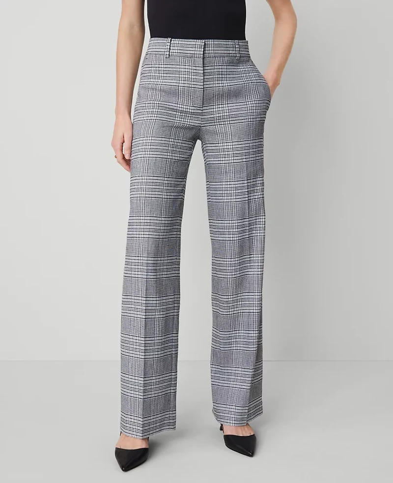 Ann Taylor The Straight Pant Size 8 Black Women's