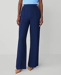 Ann Taylor The Wide Leg Sailor Pant Royalty Blue Women's