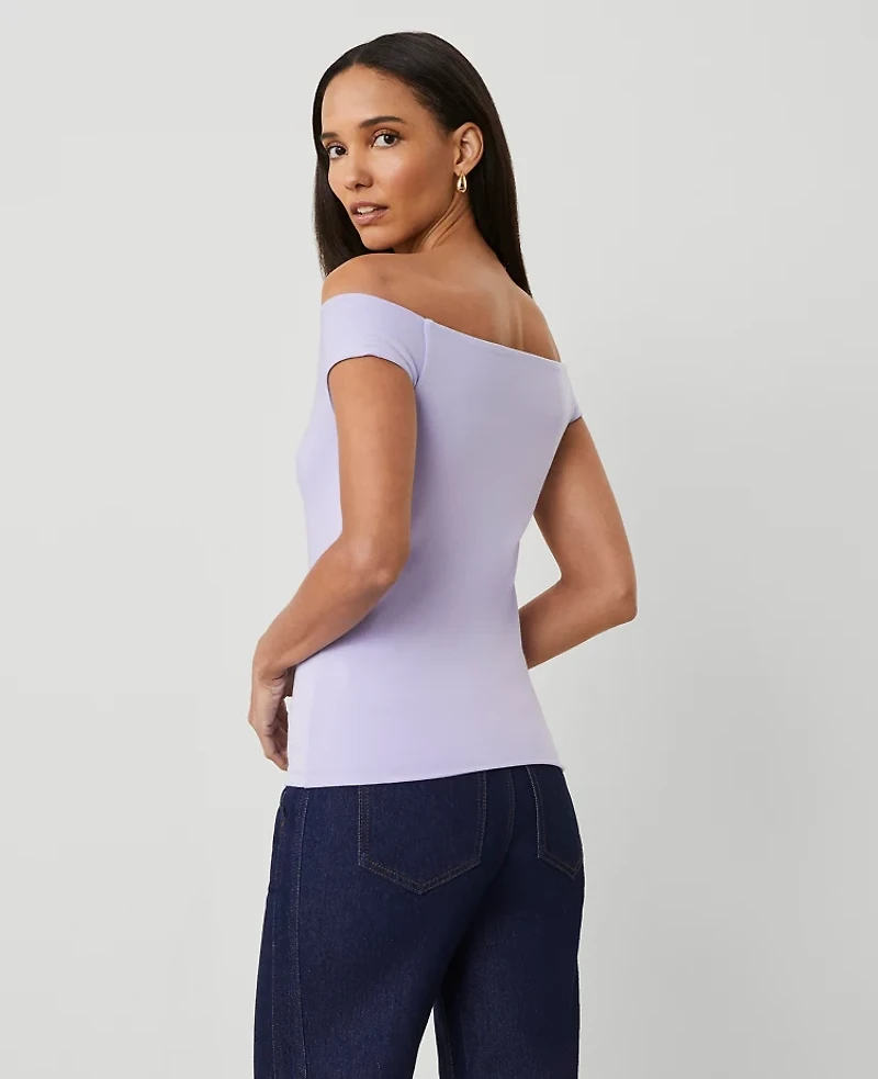 Ann Taylor Off-The-Shoulder Top Women's
