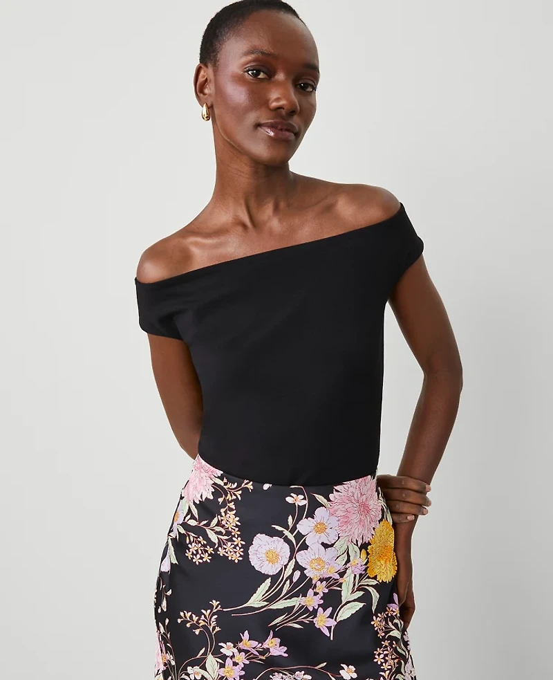 Ann Taylor Off-The-Shoulder Top Women's