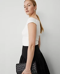 Ann Taylor Off-The-Shoulder Top Women's