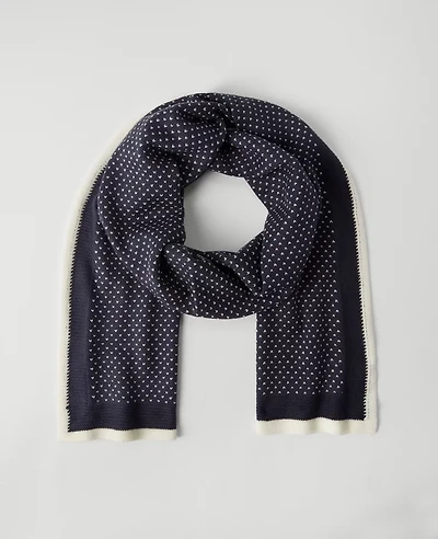 Ann Taylor Weekend Collection Birdseye Scarf Women's