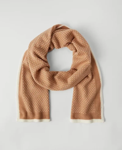 Ann Taylor Weekend Collection Birdseye Scarf Women's