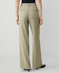 Ann Taylor The Wide-Leg Pant Size 0 Seagrass Women's