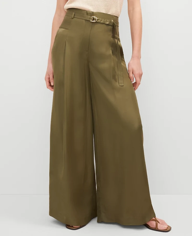 Ann Taylor The Statement Wide-Leg Pant Women's