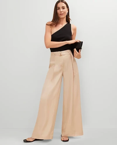 Ann Taylor The Statement Wide-Leg Pant Women's