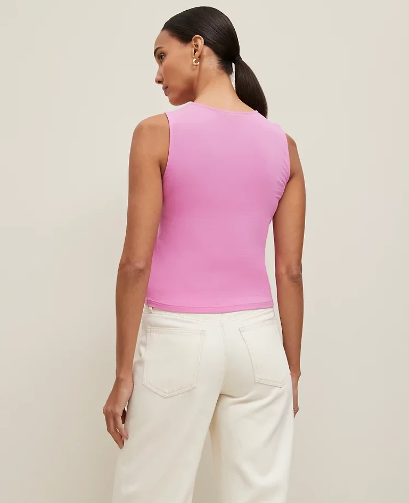 Ann Taylor Crew Neck Shell Top Women's