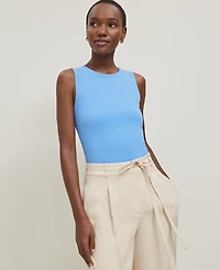 Ann Taylor Crew Neck Shell Top Women's