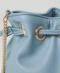 Ann Taylor Mini Drawstring Clutch Handbag Women's