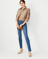 Ann Taylor High Rise Skinny Jeans Classic Indigo Wash Women's