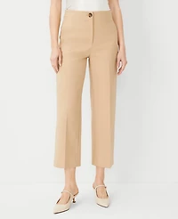 Ann Taylor The Kate Wide-Leg Crop Pant Women's