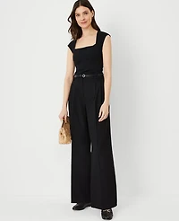 Ann Taylor The Pleated Wide-Leg Pant Women's