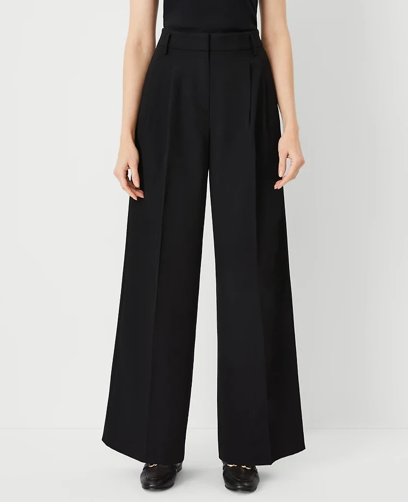 Ann Taylor The Pleated Wide-Leg Pant Women's