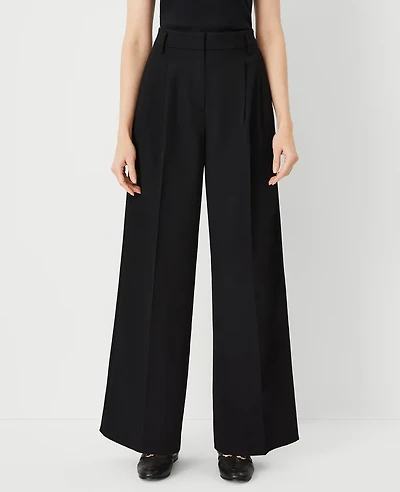 Ann Taylor The Pleated Wide-Leg Pant Women's