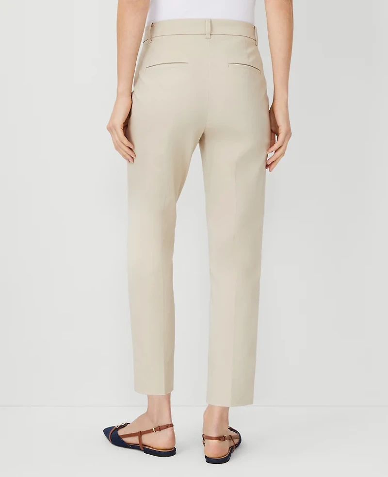 Ann Taylor The Petite Cotton Crop Pant