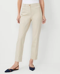 Ann Taylor The Petite Cotton Crop Pant