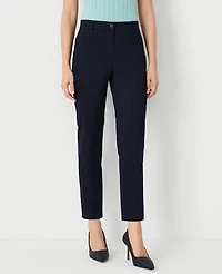 Ann Taylor The Petite Cotton Crop Pant - Curvy Fit Women's