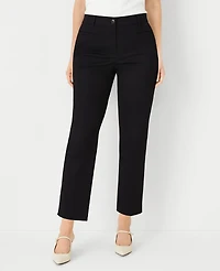 Ann Taylor The Petite Cotton Crop Pant - Curvy Fit Women's