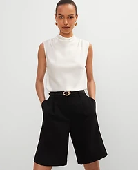 Ann Taylor Cowl Neck Shell Top Women's