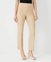 Ann Taylor The Pencil Sailor Pant in Twill Size 18 Baguette Women's