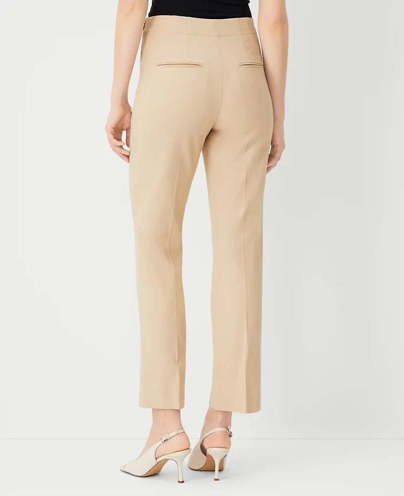 Ann Taylor The Pencil Sailor Pant in Twill Size 18 Baguette Women's