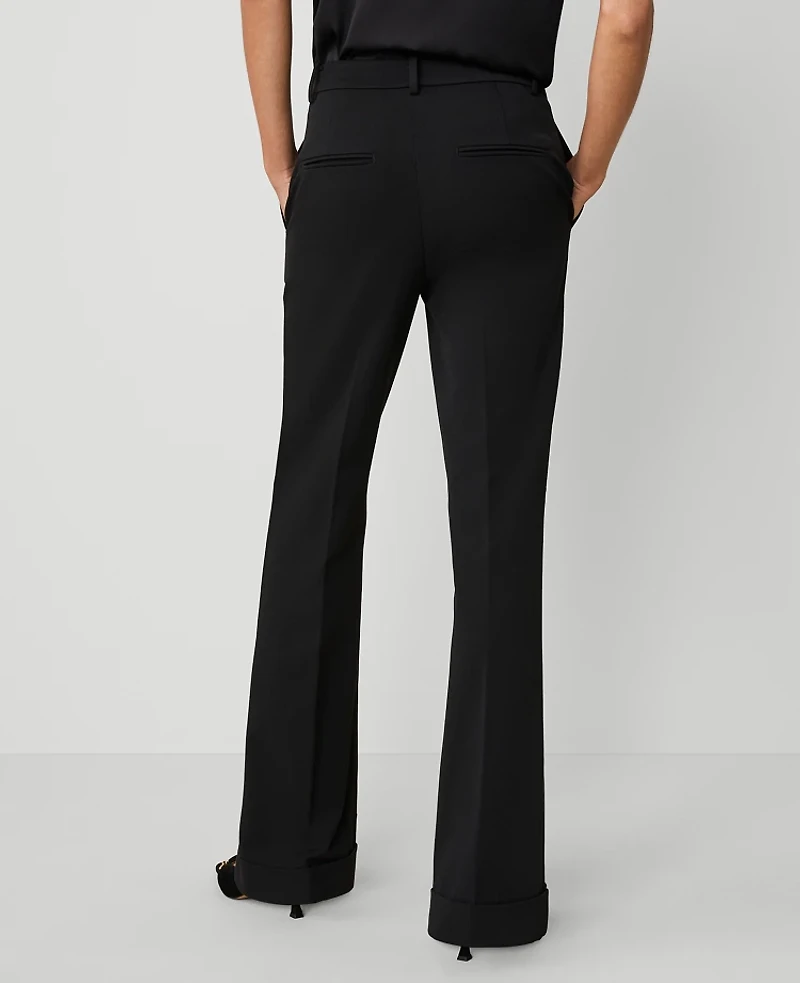 Ann Taylor The Cuffed Tab Waist Trouser Women's