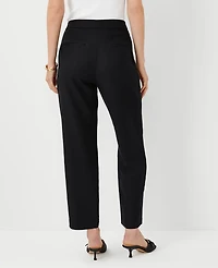 Ann Taylor The Belted Ankle Pant Black Women's