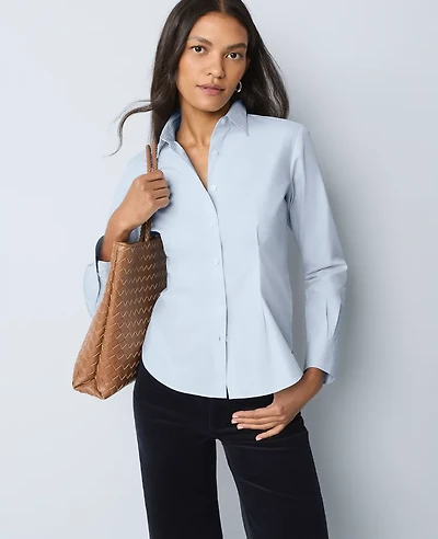 Ann Taylor Fitted Button Down Shirt Women's