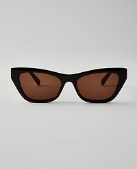 Ann Taylor Cateye Sunglasses Brown Women's