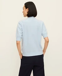 Ann Taylor Mock Neck Sweater T-Shirt Women's