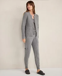 Ann Taylor CASHMERE SHAKER BOMBER Heather Women's