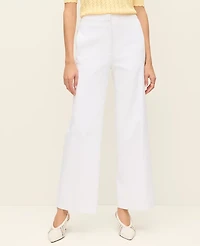 Ann Taylor The Petite Grace Pant — Curvy Fit White Women's