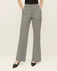 Ann Taylor The Petite Jayne Trouser Gingham Black/White Combo Women's