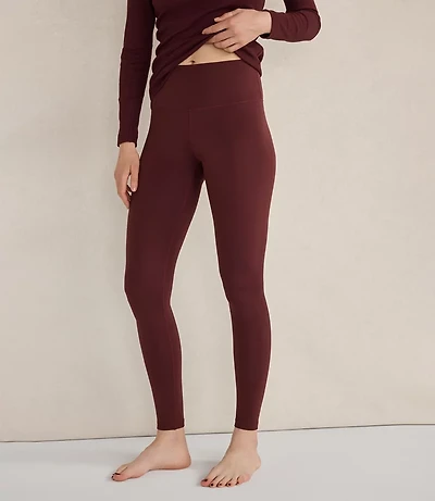 Ann Taylor Haven Well Within. a thoughtful collection of lounge, sleep, home and lifestyle essentials — your trusted resource for all things wellbeing. Meet new go-to leggings. you told us how much loved our original 5-star Balance fabric so We created new, more substantial 1.0 version to take from workout brunch with ease. added non-restrictive hold, extra smoothing benefits, as always, The perfect amount stretch. high waist silhouette sweat wicking will move through any low impact workout. Burgundy Women's