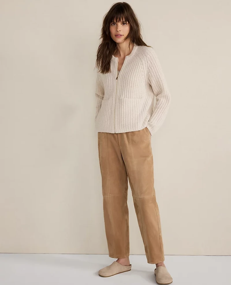 Ann Taylor Haven Well Within Suede Pants Size Small Nougat-Haven Women's