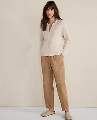 Ann Taylor Haven Well Within Suede Pants Size Small Nougat-Haven Women's