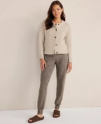 Ann Taylor Haven Well Within Balance Heather Drawstring Joggers Truffle Women's