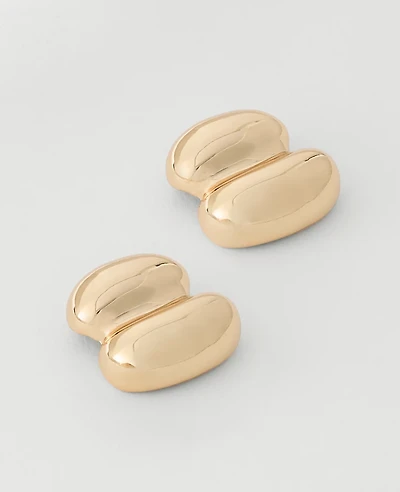 Ann Taylor Double Metal Stud Earrings Women's