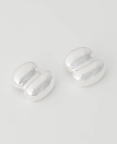 Ann Taylor Double Metal Stud Earrings Women's