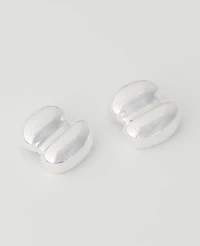 Ann Taylor Double Metal Stud Earrings Women's