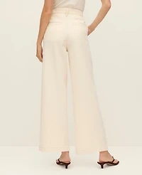 Ann Taylor The Weekend Collection Trouser Jean Ivory Women's