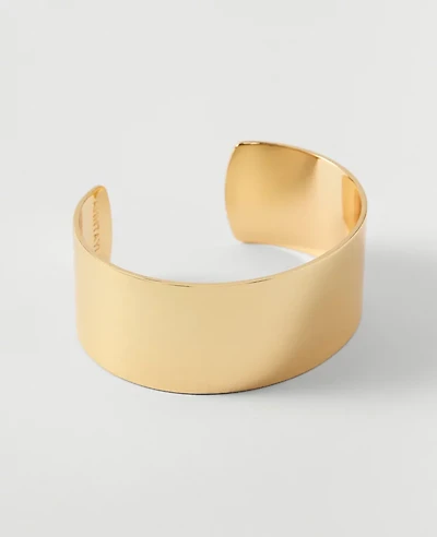 Ann Taylor Metal Cuff Bracelet Goldtone Women's