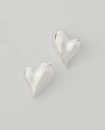 Ann Taylor Mini Heart Stud Earrings Women's
