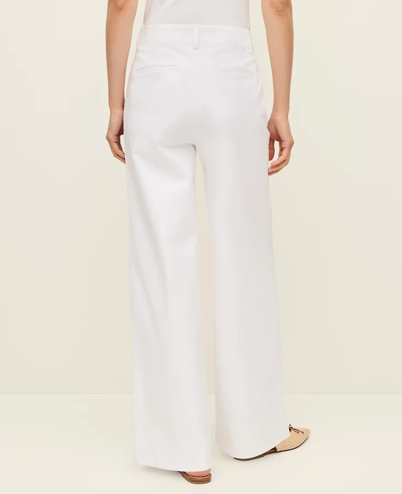 Ann Taylor The Petite Modern Wide-Leg Pant Bi-Stretch Women's